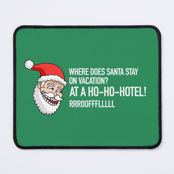 Item preview, CHRISTMAS - Dad Joke Santa: Ho Ho Hotel! designed and sold by SlappyWares.