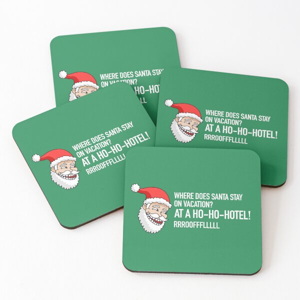 Item preview, CHRISTMAS - Dad Joke Santa: Ho Ho Hotel! designed and sold by SlappyWares.