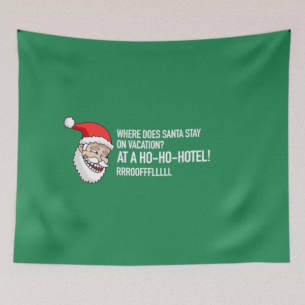 Item preview, CHRISTMAS - Dad Joke Santa: Ho Ho Hotel! designed and sold by SlappyWares.