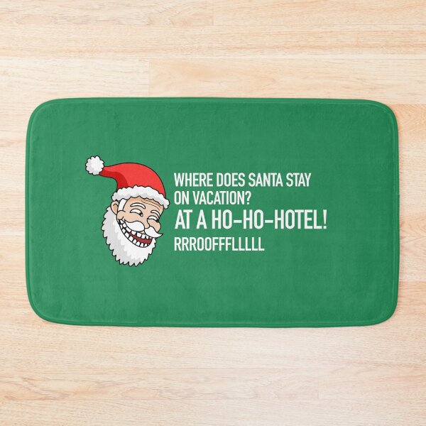 Item preview, CHRISTMAS - Dad Joke Santa: Ho Ho Hotel! designed and sold by SlappyWares.