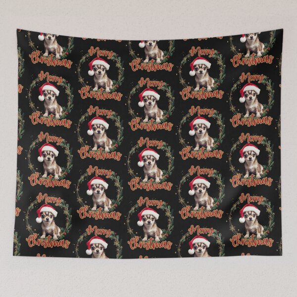 Item preview, Festive Chihuahua Cute Puppy Christmas Gifts designed and sold by DarlingsTees.