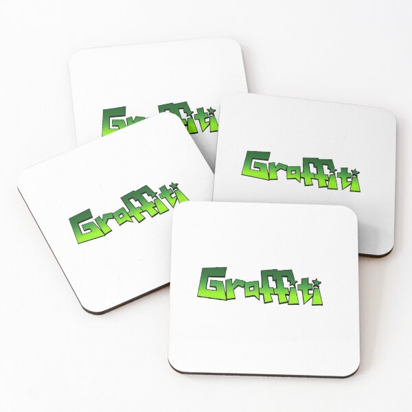 Item preview, Graffiti (green) designed and sold by Jeremy Crotty.