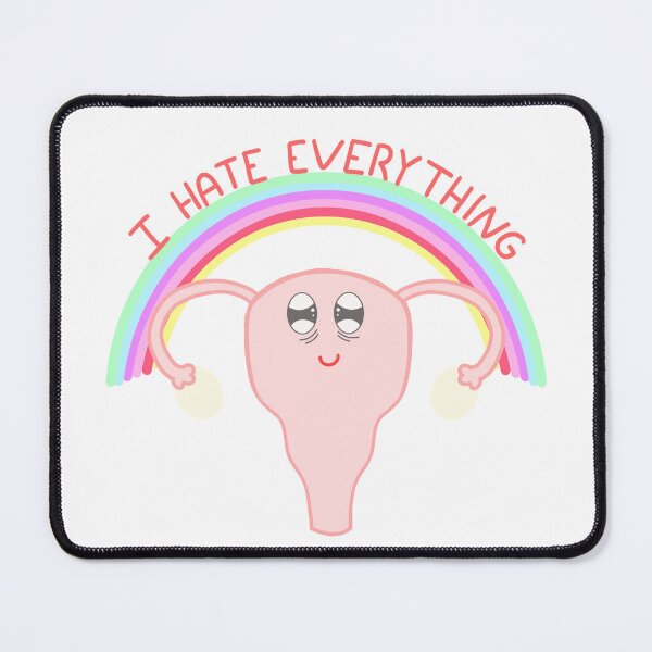 Item preview, Hateful uterus designed and sold by TheNotepadEmp.