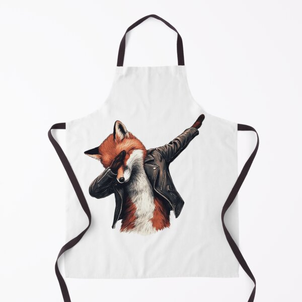 Item preview, Cool Fox Dabbing in Leather Jacket designed and sold by erkabees.
