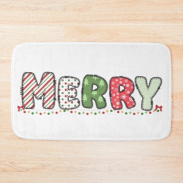 Item preview, Festive Merry Text  designed and sold by ColorfulKiddos.