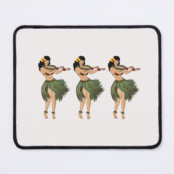 Item preview, Three Hula Girls Dancing the Hula WHT designed and sold by Frank Schuster.