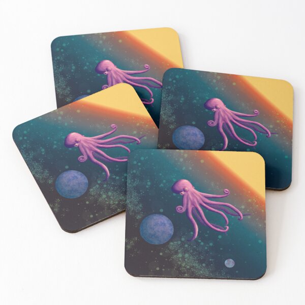Item preview, Octopus in Space designed and sold by LiimiimHaywaas.