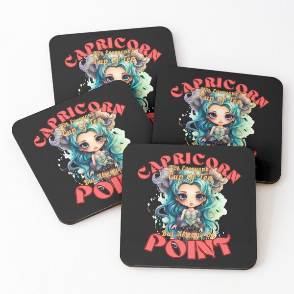 Item preview, Capricorn: Not Everyone's Cup Of Tea, But Always On Point. capricorn astrology designed and sold by ZodiacWonders.