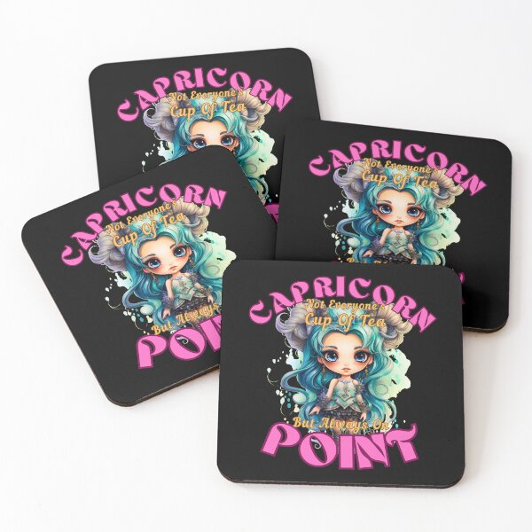 Item preview, Capricorn: Not Everyone's Cup Of Tea, But Always On Point. capricorn constellation designed and sold by ZodiacWonders.
