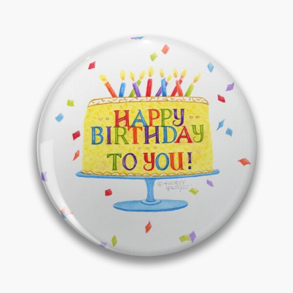 Item preview, Happy Birthday To You Cake designed and sold by Audrey Ascenzo.
