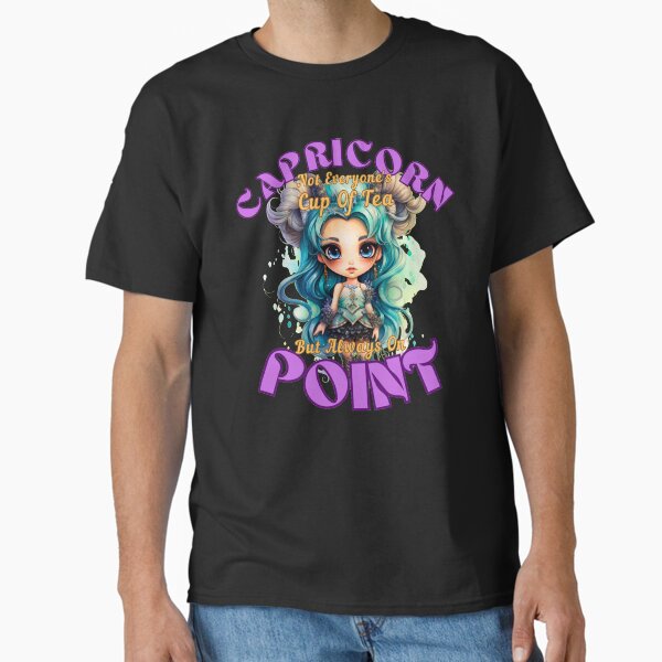 Item preview, Capricorn: Not Everyone's Cup Of Tea, But Always On Point. capricorn girl designed and sold by ZodiacWonders.