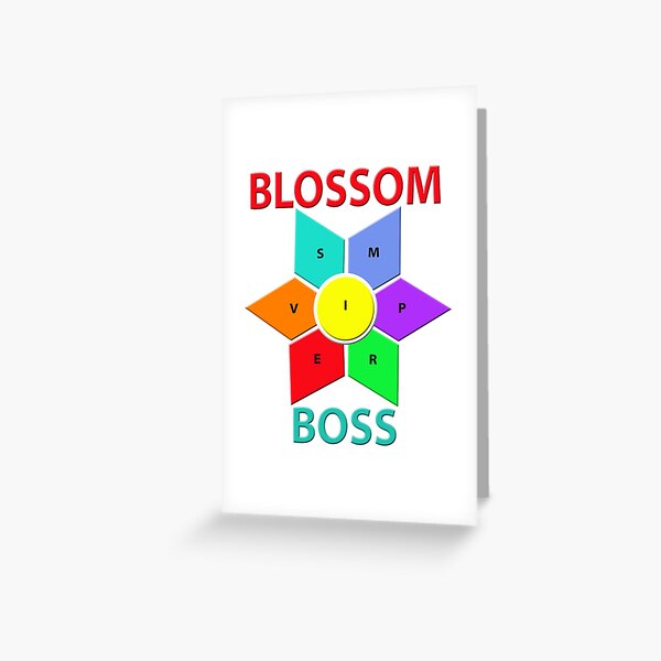 Vista previa del artículo con la obra «Blossom Boss VIP Impresionante», diseñado y vendido por Karen Simon.