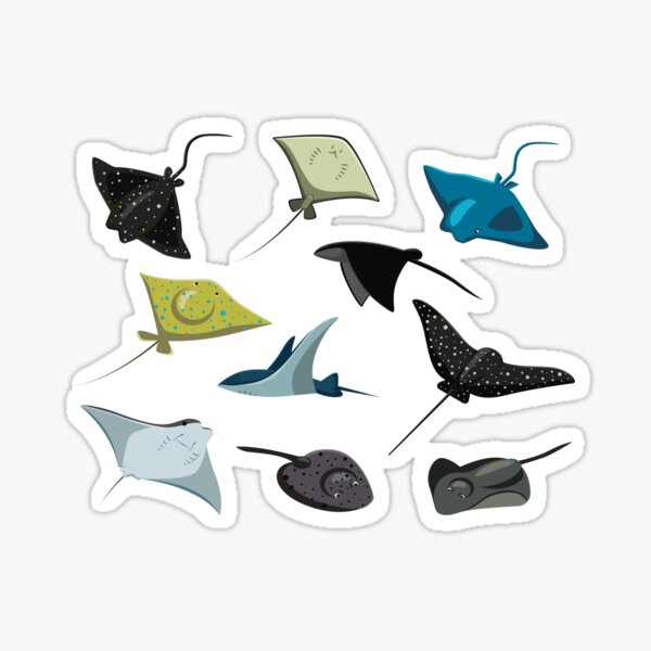 Item preview,  Spotted Eagle Ray designed and sold by ZACK ART.