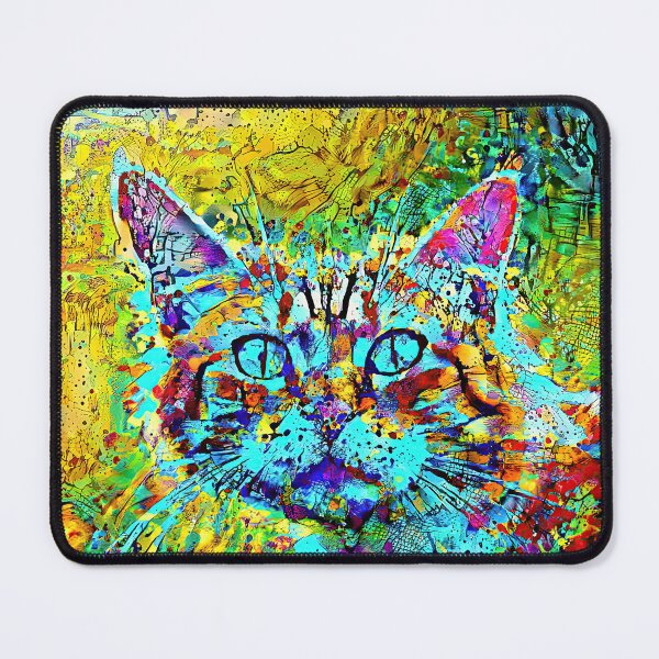 Item preview, Abstractions of abstract abstraction of cat. DeepDream #8837036933164 designed and sold by blackhalt.