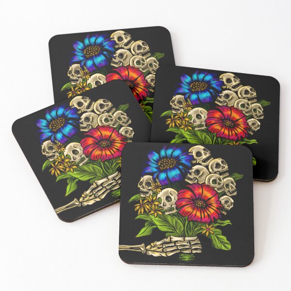 Item preview, Skulls And Flowers designed and sold by Sirenia Designs.