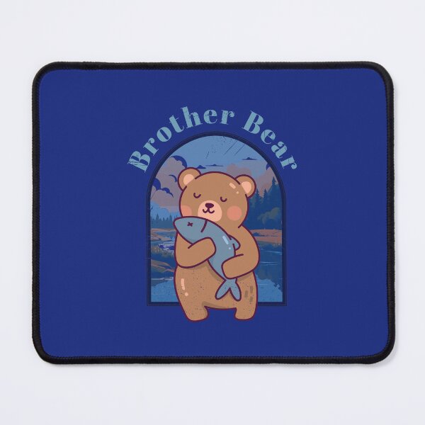 Item preview, Brother bear holding a fish designed and sold by Shadyfruit.