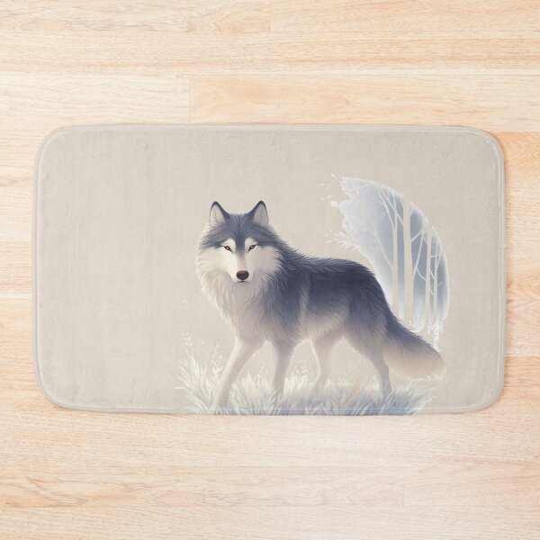 Item preview, WF09 wolf fox lupus animal wild aesthetic strong brave  designed and sold by onenatureplace.