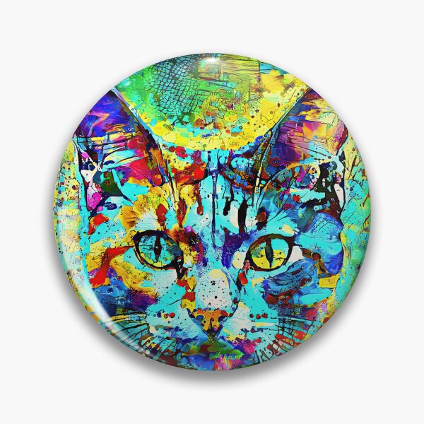 Item preview, Abstractions of abstract abstraction of cat. DeepDream #1642484143150 designed and sold by blackhalt.