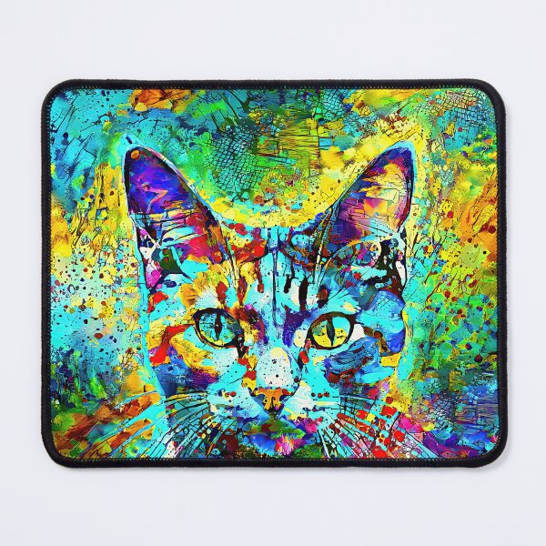 Item preview, Abstractions of abstract abstraction of cat. DeepDream #1642484143150 designed and sold by blackhalt.