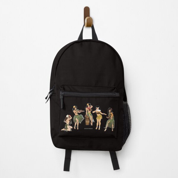 Item preview, Hula Girls Chilling Dancing the Hula BLK designed and sold by Frank Schuster.
