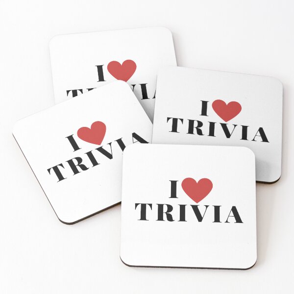 Item preview, I love trivia designed and sold by OurBlairWorld.