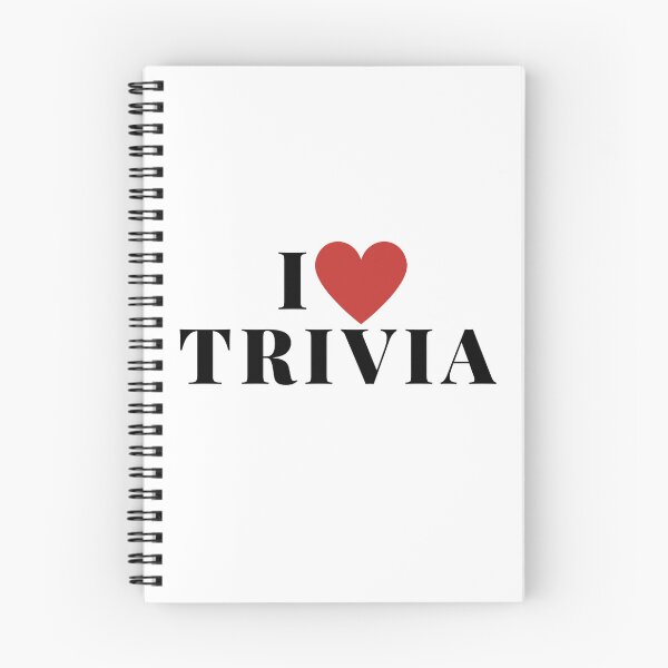 Item preview, I love trivia designed and sold by OurBlairWorld.