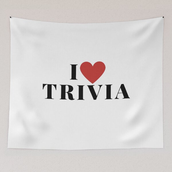 Item preview, I love trivia designed and sold by OurBlairWorld.