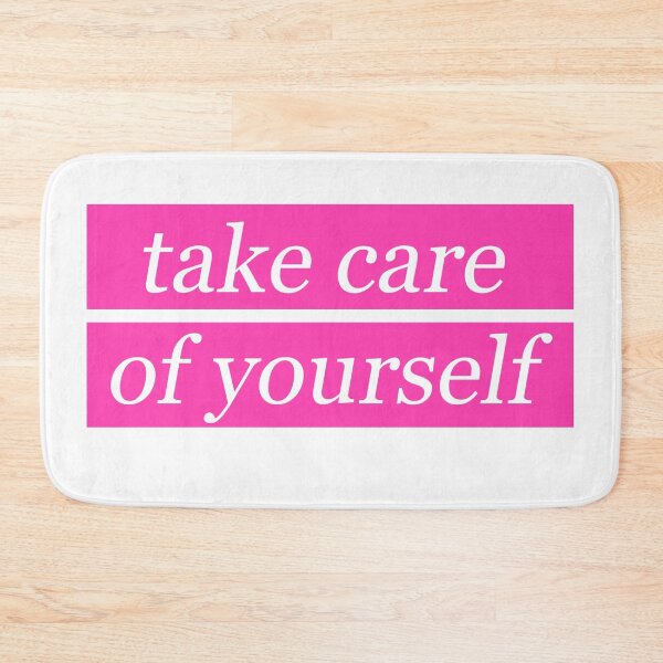 Item preview, take care of yourself designed and sold by rainbowcatnip.