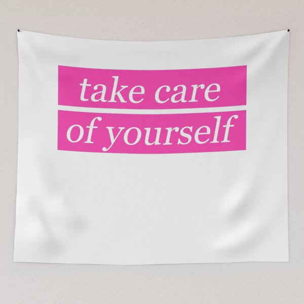 Item preview, take care of yourself designed and sold by rainbowcatnip.