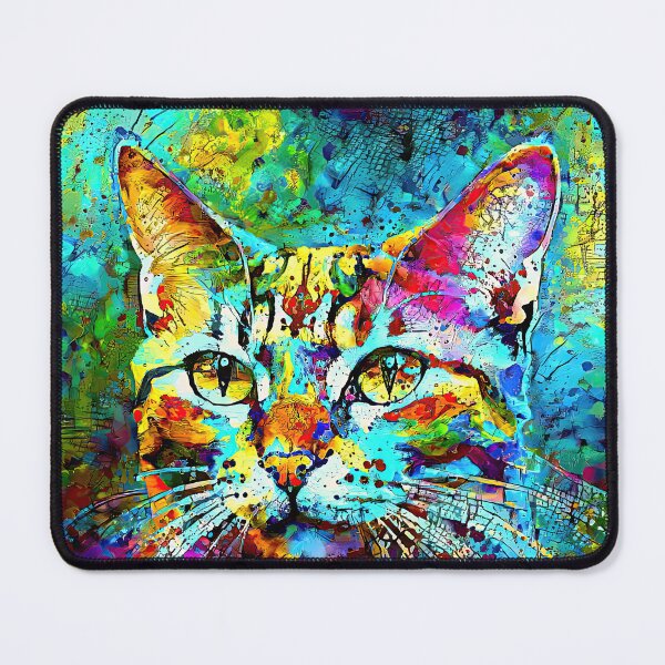 Item preview, Abstractions of abstract abstraction of cat. DeepDream #7628266691043 designed and sold by blackhalt.