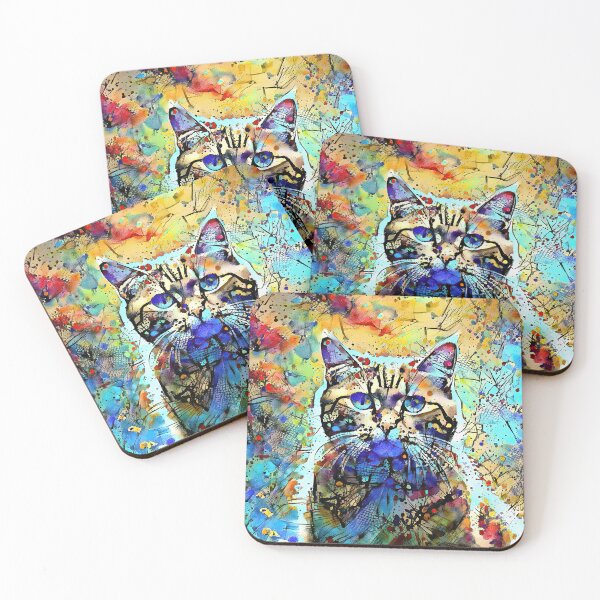 Item preview, Abstractions of abstract abstraction of cat. DeepDream #6480637369880 designed and sold by blackhalt.