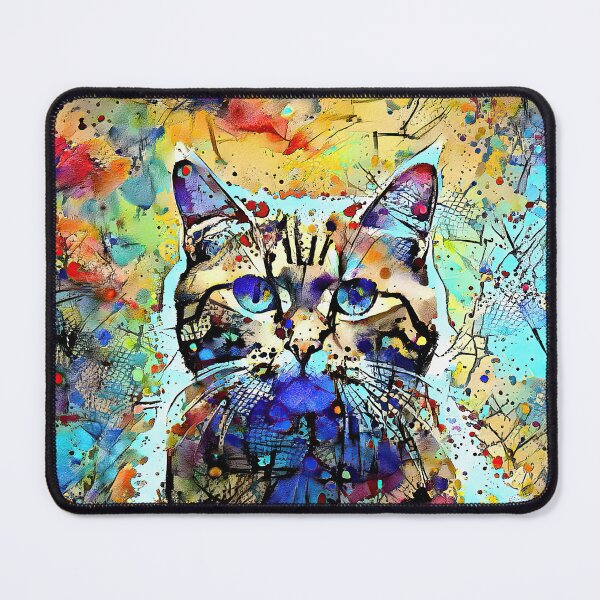 Item preview, Abstractions of abstract abstraction of cat. DeepDream #6480637369880 designed and sold by blackhalt.