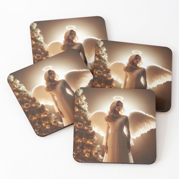 Item preview, Christmas blessings angel merry Christmas  designed and sold by SeeingBeyond.