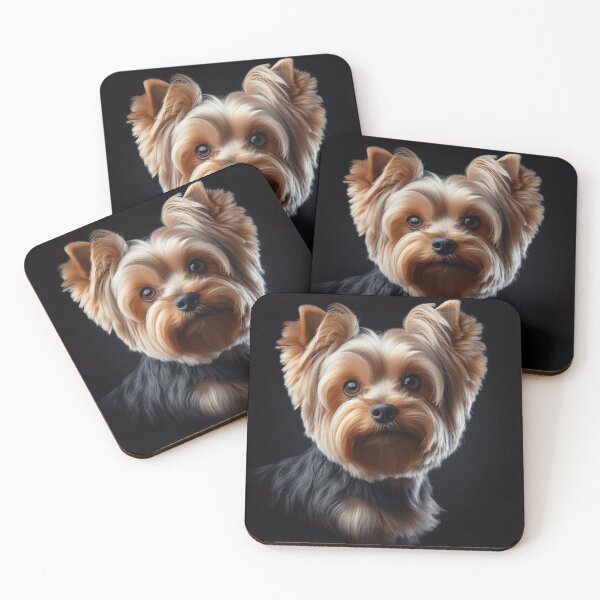 Item preview, Realistic Yorkshire Terrier Pawtrait designed and sold by PawtraitRealism.
