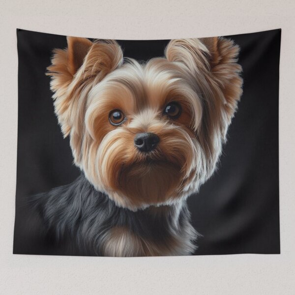 Item preview, Realistic Yorkshire Terrier Pawtrait designed and sold by PawtraitRealism.