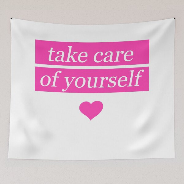 Item preview, take care of yourself designed and sold by rainbowcatnip.