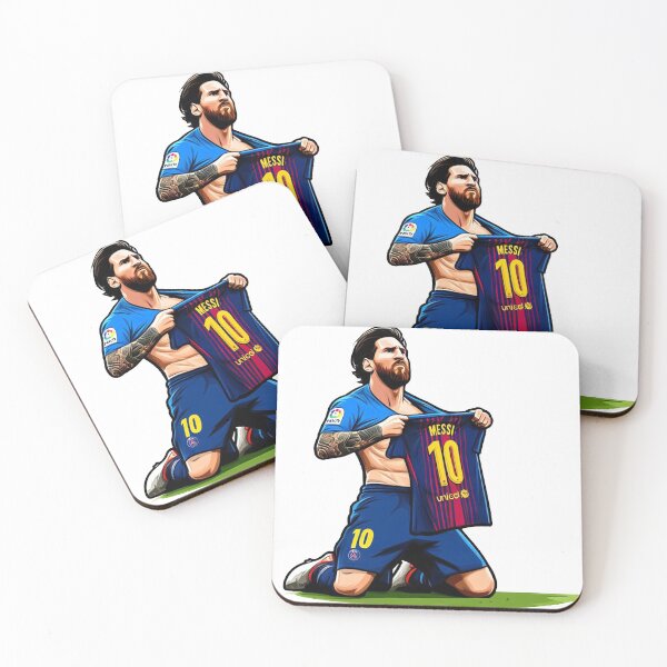 Item preview, Lionel Messi's Barcelona T-Shirt 10 designed and sold by Hados Damilola.