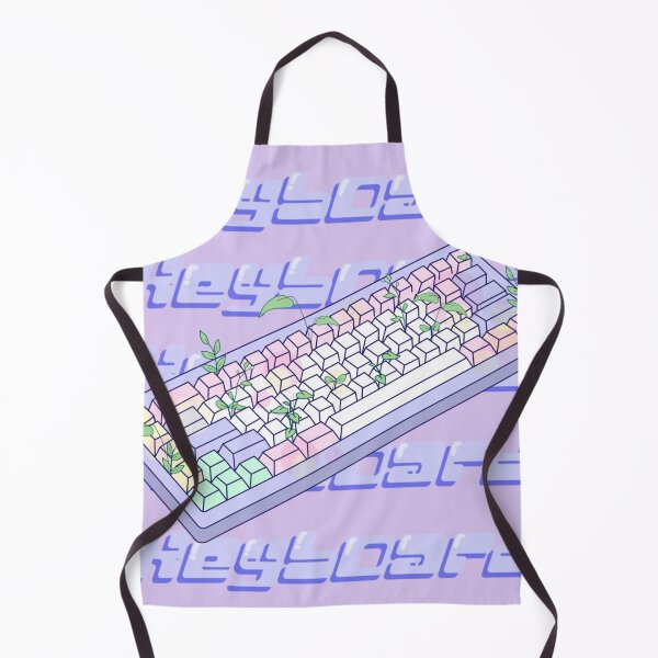 Item preview, keyboard gaming setup gamer vaporwave designed and sold by Puuk.