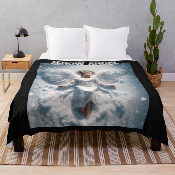 Item preview, Snow angel making a snow angel designed and sold by SeeingBeyond.