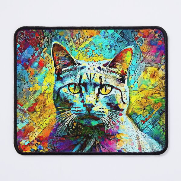 Item preview, Abstractions of abstract abstraction of cat. DeepDream #9104415551030 designed and sold by blackhalt.