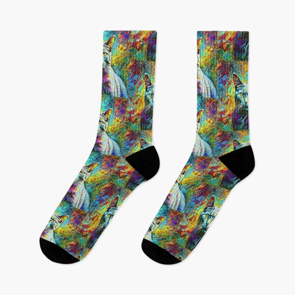 Item preview, Abstractions of abstract abstraction of cat. DeepDream #9104415551030 designed and sold by blackhalt.