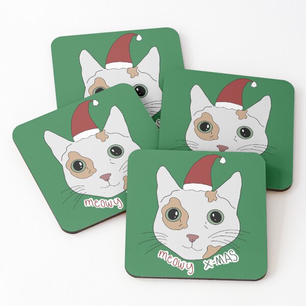 Item preview, meowy christmas! designed and sold by designsbymacys.