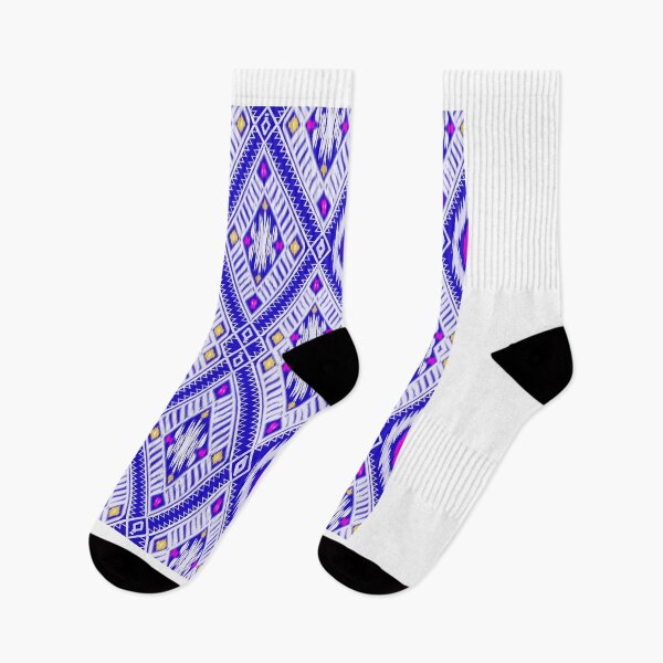 Artikelvorschau, Embroidery stripe pattern seamless geometric ikat entworfen und verkauft von NarongStocker37.