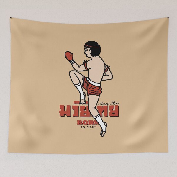 Item preview, Muay Thai Born to Fight designed and sold by KewaleeTee.