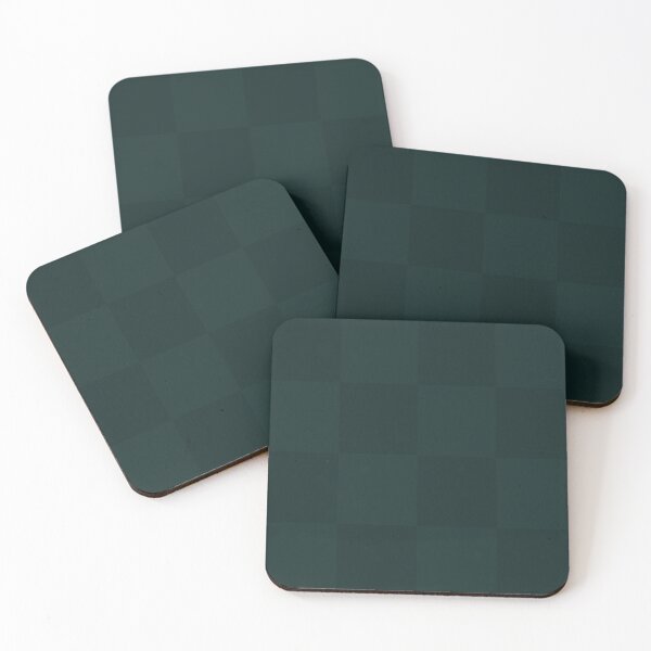 Item preview, Subtle Dark Blue Green Checkered Pattern designed and sold by hannahlllttt.