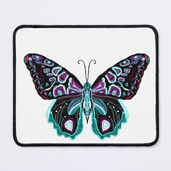 Item preview, borboleta neon designed and sold by PretaCafe.