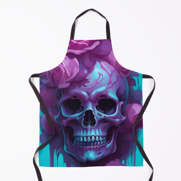 Item preview, Skull with Roses designed and sold by 3hornCreations.