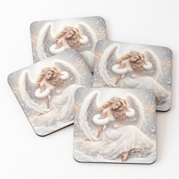 Item preview, Winter time snow angel beautiful  designed and sold by SeeingBeyond.