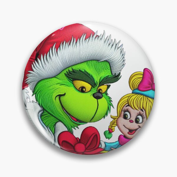 Item preview, The Grinch And Cindy Lou Who Dr Suess designed and sold by 502Templates.