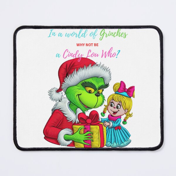 Item preview, The Grinch And Cindy Lou Who Dr Suess designed and sold by 502Templates.